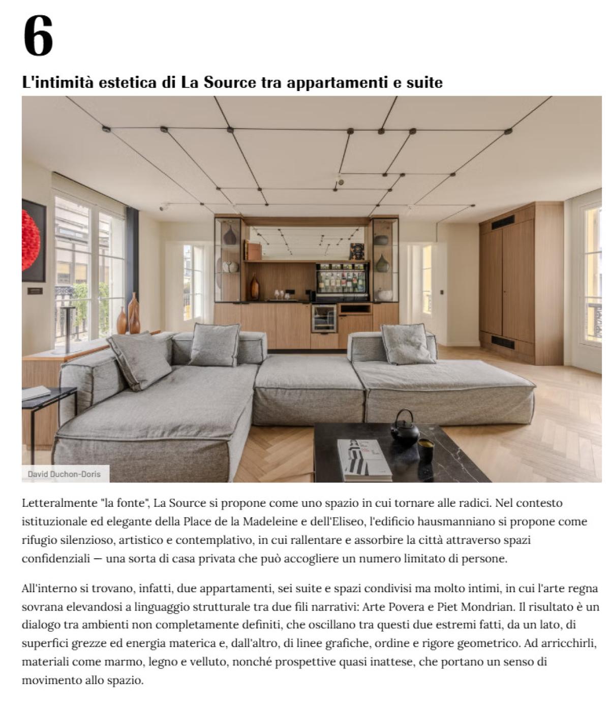 1.75 Paris – Séjournez dans appartements et hôtels élégants - Marie Claire Italia showcases the Parisian art of living by 1.75 Paris